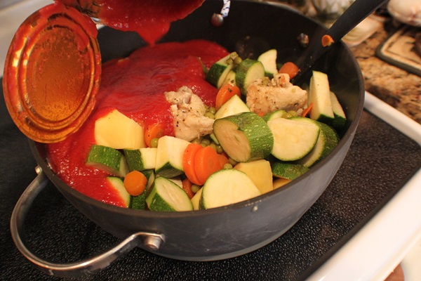 Chutné dušené cukety - recept