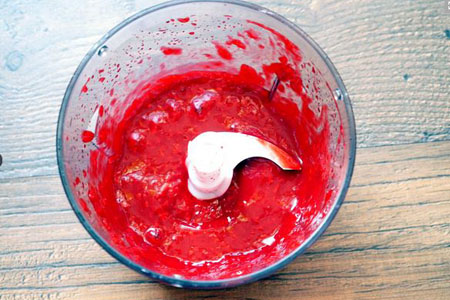 Tvarohový a smetanový krém, recept s fotografií