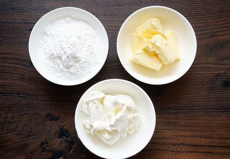 Tvarohový a smetanový krém, recept s fotografií