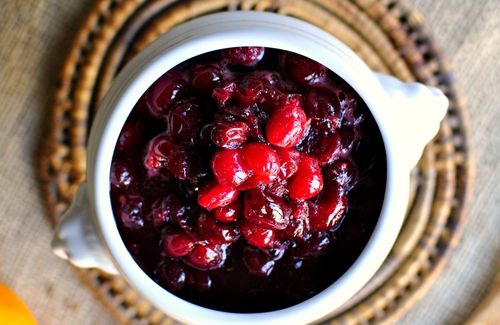 Cranberry jam s zázvorem