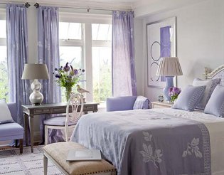 Lilac v interiéru