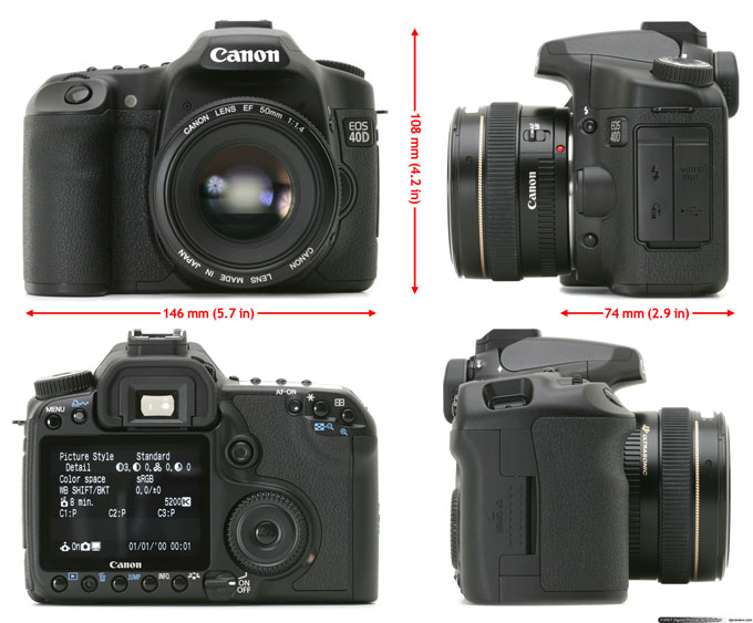 Digitální fotoaparát Canon EOS 40D