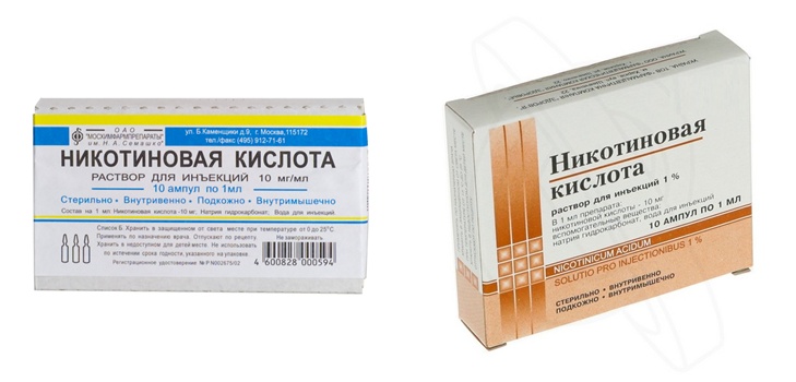 Kyselina nikotinová: indikace k použití
